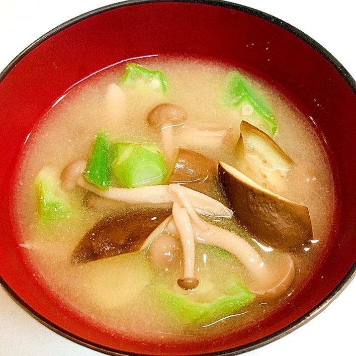 オクラレシピめんつゆ